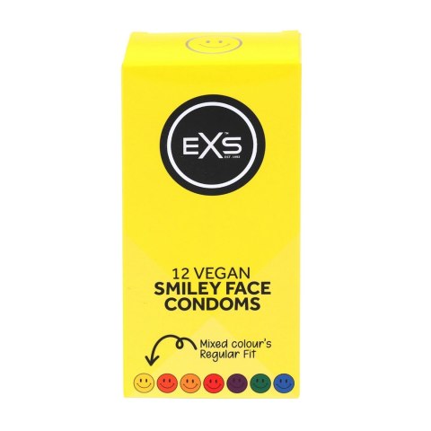 EXS Smiley Face Regular prezerwatywy 12 szt. bezzapachowe 54mm