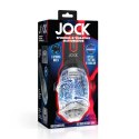 JOCK Spinning & Vibrating System Transparent/Czarny IPX7 9"