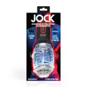 JOCK Spinning & Vibrating System Transparent/Czarny IPX7 9"