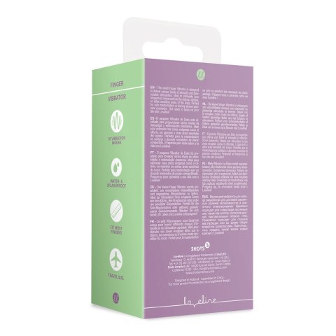 Loveline Finger Vibrator Mystic Purple - kompaktowy model silikonowy