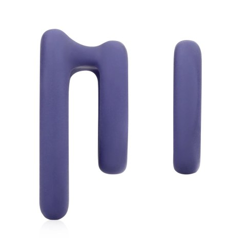 Loveline Heart Ring Set Violet Storm - Zestaw Pierścieni Anatomicznych 2 szt.