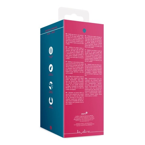 Loveline Model L Wibrujący System Intymny Duży Raspberry Red