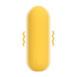 Loveline Sunpac Yellow - Kompaktowy Wibrujący Mini-Masażer Smooth Bullet