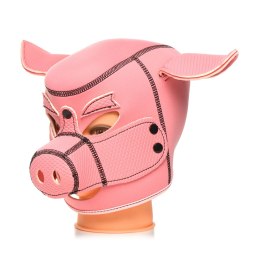 Oxballs Swine Pink - Anatomiczna Neoprenowa Maskownica Głowy XL