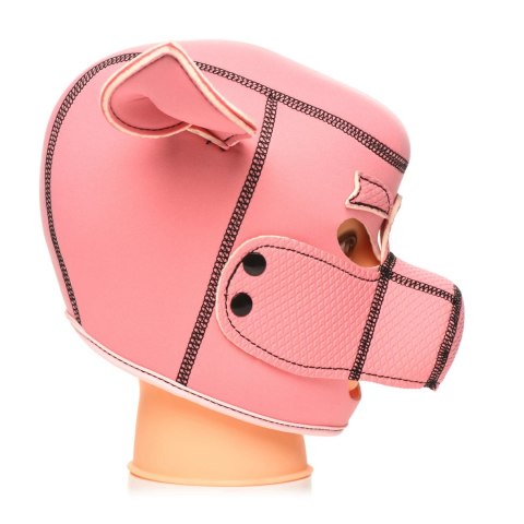 Oxballs Swine Pink - Anatomiczna Neoprenowa Maskownica Głowy XL