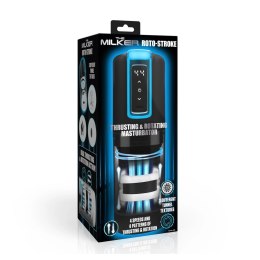 XR Brands Roto-Stroke Black - Automatyczna Maszyna Intymna z Funkcją Obrotu i Ruchu