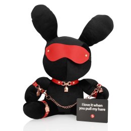 Rimba Rabbit Bondage Velvet Pluszowy Duży Czarny Model Dekoracyjny