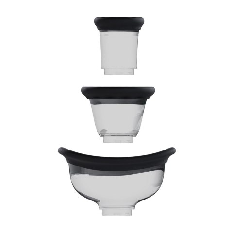 Shots Dazzling - Wielofunkcyjny zestaw prożniowy USB czarny