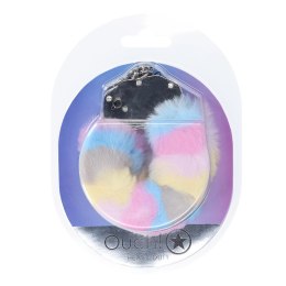 Shots Toys Kajdanki Heavy-Duty Fluffy Multicolor - miękkie obszycie