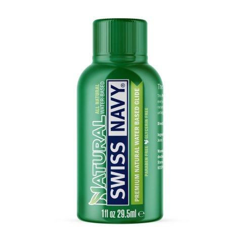 Swiss Navy Natural Lubricant 30 ml - Hipoalergiczny żel nawilżający