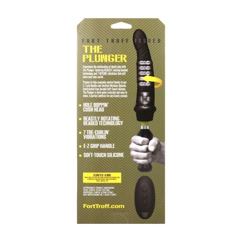 Doc Johnson El Embolo Black - zaawansowana maszyna intymna z pilotem