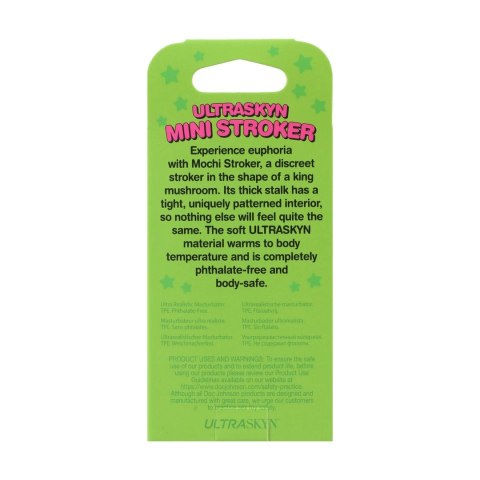 Doc Johnson Mochi Mini Model ULTRASKYN żołty anatomiczny silikonowy