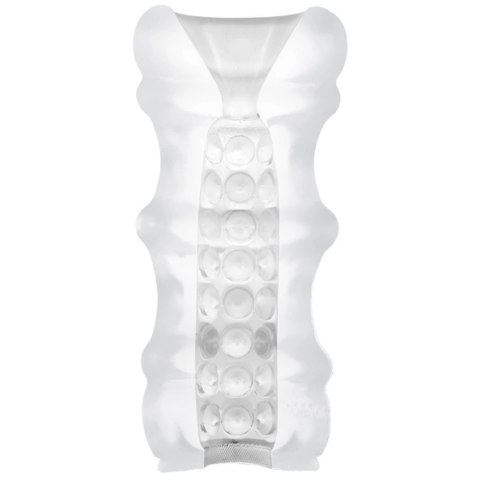 Doc Johnson Mood Pleaser Massage Beads Frost silikonowa maszyna intymna 4,6"