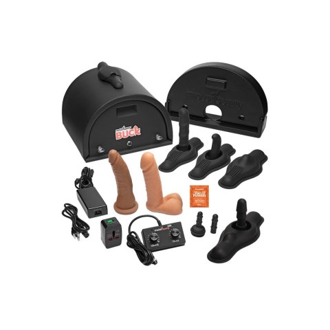 Doc Johnson Motorbunny Buck z systemem Vac-U-Lock - hybrydowa maszyna intymna