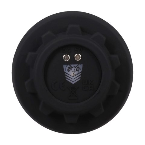 Doc Johnson Robo Rimmer Slim z pilotem bezprzewodowym czarny