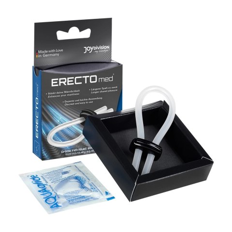 ERECTOmedring silikonowy regulowany pierścień intymny uniwersalny