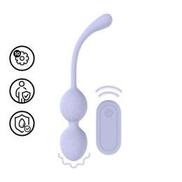 Loveline F1 Bead Kegel Duo z Pilotem Bezprzewodowym Lawenda
