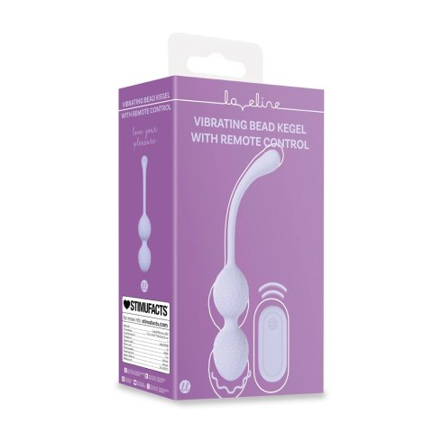 Loveline F1 Bead Kegel Duo z Pilotem Bezprzewodowym Lawenda