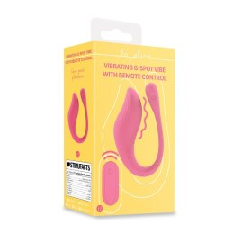 Loveline G-Spot Vibe Pink - Wibrujący model z pilotem bezprzewodowym
