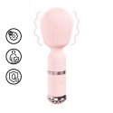 Loveline Velour Mini-Wand Rożowy - 10 Trybow, Wodoodporny, USB