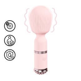 Loveline Velour Mini-Wand Rożowy - 10 Trybow, Wodoodporny, USB