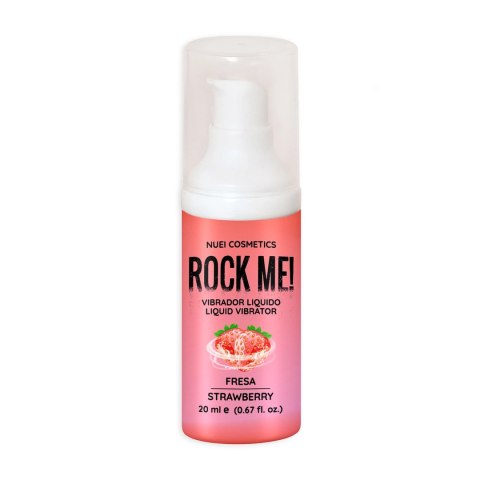 Nuei Rock Me! Żel Wibrujący Truskawkowy 20 ml - Efekt Tingling