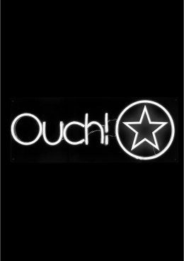 OUCH! Neon Box Sign RGB - Podświetlany Szyld z Pilotem, Wielokolorowy