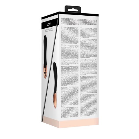 Posh Vibrator Model Heating - Silikonowy, Funkcja Podgrzewania, USB