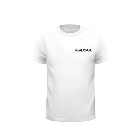 RealRock Koszulka Bawełniana Biała Rozmiar M