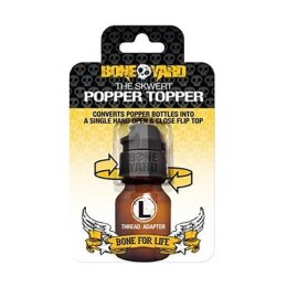 Skwert Popper Topper - Nakładka z klapką do butelek 20-30 ml