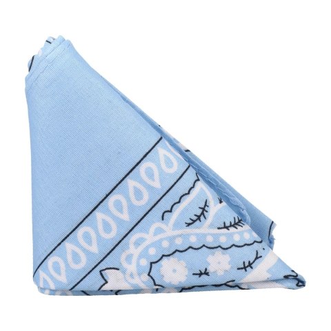 The Code silikonowy pierścień intymny + bandana niebieska zestaw