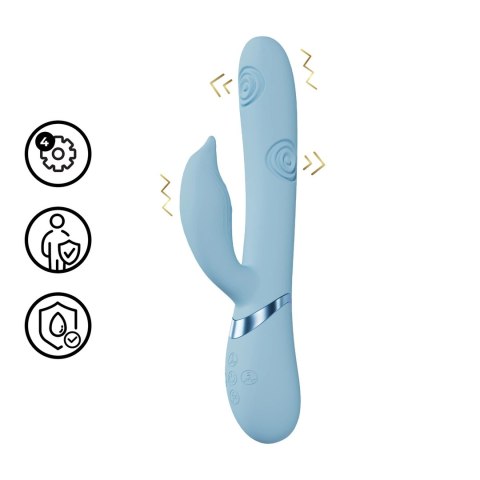 VIVE Pallina Blue - wielofunkcyjny masażer z funkcją pulsacji i wibracji