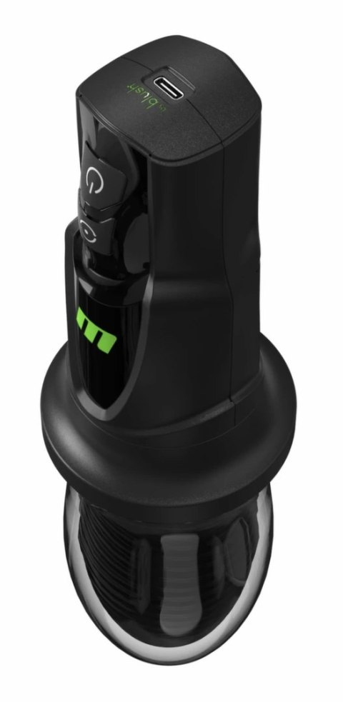 Blush Novelties Third Base Black - Automatyczna maszyna intymna z rotacją i wibracjami