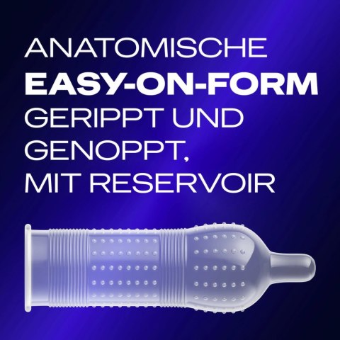 Durex Intense Orgasmic - 10 sztuk, prezerwatywy z prążkowaną powierzchnią