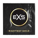 EXS Rightway Gold precyzyjne prezerwatywy dwukolorowe 12 sztuk