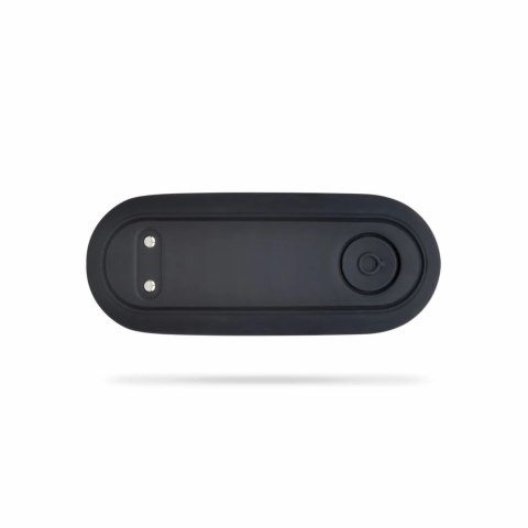 Lieberte Charlie - silikonowy stymulator analny z pilotem, czarny