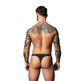 Male Power Bong Thong S/M czerwono-czarny micro mesh lekki