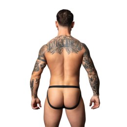 Male Power Hot Mesh Jock L/XL czerwono-czarny anatomiczny model