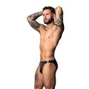 Male Power Liquid Onyx 2.0 Jock Brief L/XL czarny wetlook
