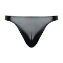 Male Power Liquid Onyx 2.0 Thong L/XL czarny połyskowy