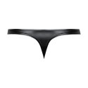 Male Power Liquid Onyx 2.0 Thong L/XL czarny połyskowy