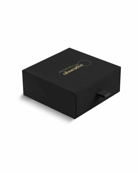 Obsessive Sublimie czarne nakładki na biust piersi samoprzylepne