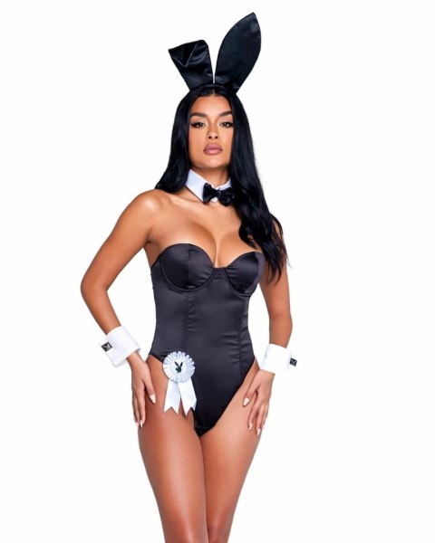 Playboy Classic Bunny Set Czarny - Komplet z Akcesoriami XL