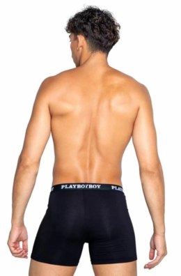Playboy Lingerie Classic Tuxedo Boxer Black - Komfortowy model męski M