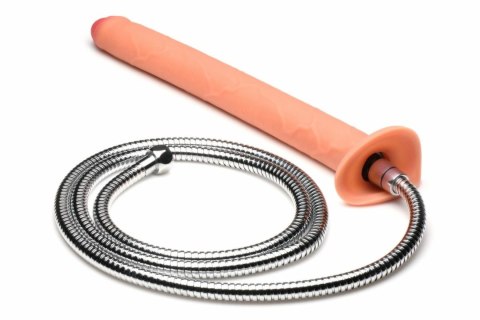 XR Brands Hosed Slim silikonowy wąż higieniczny 39 cm czarny