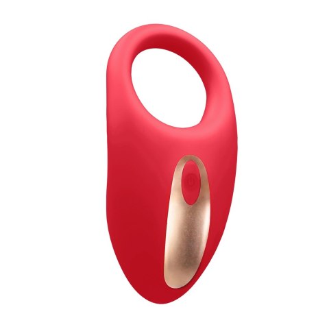 Shots Toys Poise zestaw wibrujący z 2 silnikami, czerwony, silikon medyczny