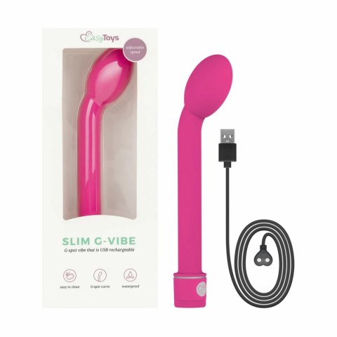 Vibe Collection Vibe G-Spot - Model Akumulatorowy, Rożowy ABS