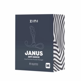 ZINI JANUS Anti Shock M Czarny - anatomiczny stymulator dla mężczyzn