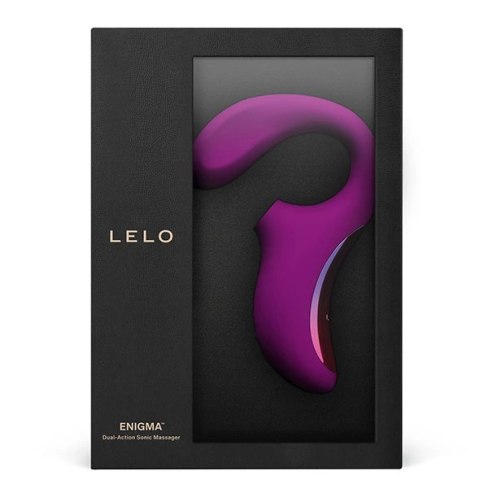 Lelo Enigma Deep Rose - masażer hybrydowy soniczny, 8 trybow, wodoodporny