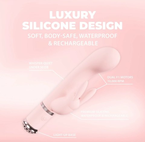 Loveline Belle Paris Collection model Conejito silikonowy rożowy